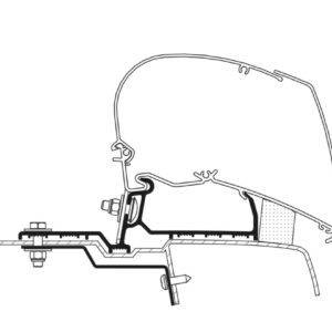 Thule Renault Master-Opel Movano 2022 Roof Adapter set2